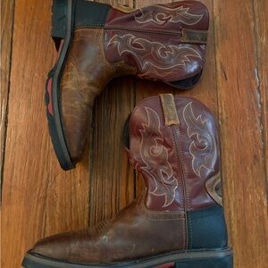 Justin Boots: Men's size 10D style WK4643